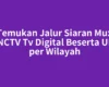 Temukan Jalur Siaran Mux MNCTV Tv Digital Beserta UHF per Wilayah