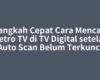 Langkah Cepat Cara Mencari Metro TV di TV Digital setelah Auto Scan Belum Terkunci