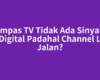 Kompas TV Tidak Ada Sinyal di TV Digital Padahal Channel Lain Jalan?